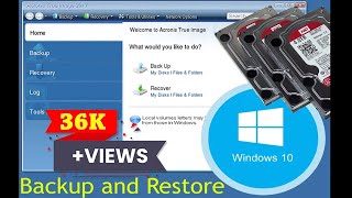 How to Backup and Restore Windows 10 or 11 Use Acronis True Image  Acronis True Image [upl. by Pudendas]