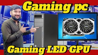 Low price Gaming PC  Gaming LED  GPU  gaming pc build in pakistan  hallroad Lahore [upl. by Saloma]