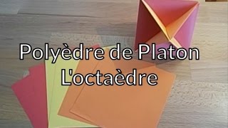 Platon 1  Loctaèdre régulier R Neale [upl. by Ranitta544]