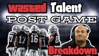 Raiders Vs Chargers postgame Breakdown [upl. by Essam796]