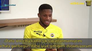 FRED FENERBAHÇEDE 5 YIL KALMAK İSTERİM [upl. by Levenson178]