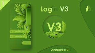 How to create Professional and Animated Login Screen V3 in kodular with free aia file  UIUX Part 1 [upl. by Ayala]