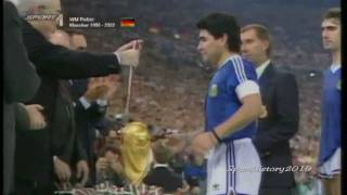 Fussball WM 1990  Deutschland vs Argentinien Finale [upl. by Elleinwad]