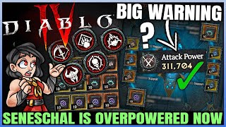 Diablo 4  Do THIS Now  Get 5x Damage On ALL Builds  Seneschal is Actually OP  Best Stone Guide [upl. by Neetsirk]