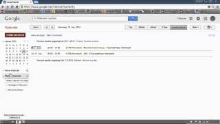 20150110  Videoanleitung Google Kalender [upl. by Hsot140]