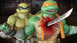 Last ronin death scenes leo version  tmnt [upl. by Enoek506]