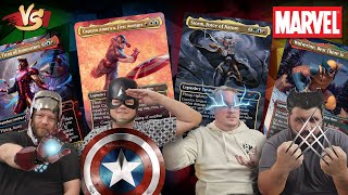 Marvel Superhero Showdown  Commander VS  Magic the Gathering Gameplay [upl. by Sibilla738]