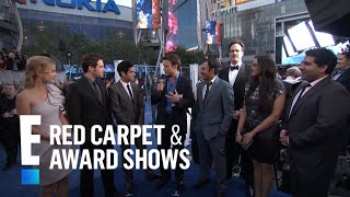 The Cast of Outsourced on the Red Carpet  E Peoples Choice Awards [upl. by Weir]