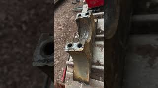 Dozer A Frame Bracket Replacement [upl. by Notsirb]