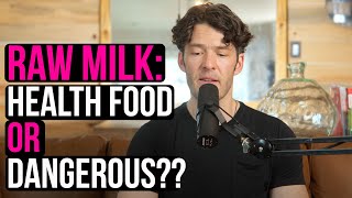 Raw Milk VS Pasteurized Milk Health Benefits Explained [upl. by Anyt]