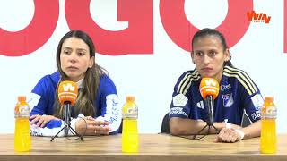 Rueda de prensa de Millonarios Femenino tras su partido ante Llaneros [upl. by Favrot]