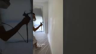 Effortless house makeover  Airless paint spraying [upl. by Bodi666]