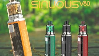 Wismec sinuous v80  Svapo con un estetica Pazzesca [upl. by Kos]