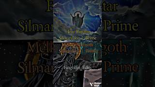 Eru Iluvatar  Silmarillion  VS Morgoth  Silmarillion  lordoftherings vs silmarillion [upl. by Watters597]