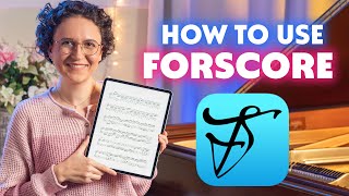 How to Use forScore on iPad for Sheet Music [upl. by Joktan]