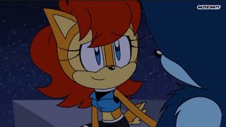 Sally comfort Sonic Comic Dub comicdub soniccomic animation sallythechipmunk werehog [upl. by Arec]