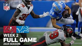 Tampa Bay Buccaneers vs Detroit Lions Full Game  NFL 2024 Season Week 2 [upl. by Ydissac]