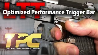 Langdon Tactical Optimized Performance Trigger Bar for Beretta 92 Review [upl. by Gnilrad]