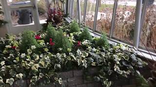 Centennial Conservatory Greenhouse Christmas Show 2017 [upl. by Osithe]