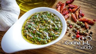 Chimichurri la salsa del asado Argentino [upl. by Ailicec]