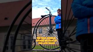 PennyFarthing The Victorian Bike viralshorts viralvideo yotubeshorts [upl. by Yv]