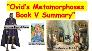 Ovids Metamorphoses Book V Summary [upl. by Vinn585]