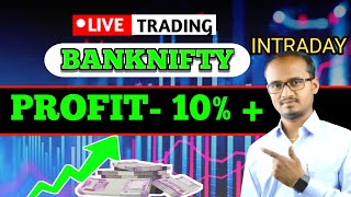 Intraday Banknifty Live Trading  PROFIT 10  19032024 [upl. by Roosevelt647]