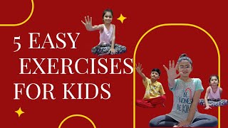 Easy Exercises For Kids [upl. by Nace]