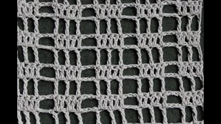 mesh stitch  how to crochet  pattern 19 [upl. by Ulrica]