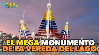 ¡NUEVO MEGA MONUMENTO DE LA BATALLA NAVAL DEL LAGO EN LA VEREDA DEL LAGO MARACAIBO  VENEZUELA🇻🇪 [upl. by Ahsatniuq]