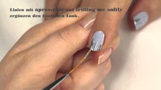 essie Tipp Feuerwerk auf den Nägeln  Nail Design Tutorial [upl. by Ayamahs]