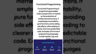 Functional Programming [upl. by Ahsitauq]