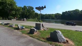 Memorial Day Weekend High Water Shuts It Down Roanoke river Weldon Boat ramp Rockfish Capital [upl. by Lekram]