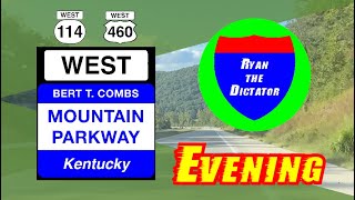 KY PARKWAYS Mountain Parkway WEST — Evening [upl. by Stephenson]