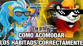 😱COMO ACOMODAR LOS HABITADS EN TODAS LAS ISLAS😱 INFORMACIÓN QUE CURA MONSTER LEGENDS [upl. by Arjun528]