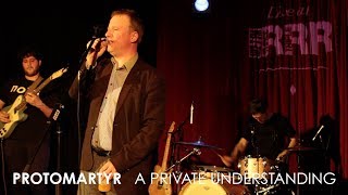 Protomartyr  A Private Understanding Live at 3RRR [upl. by Ahsenev]