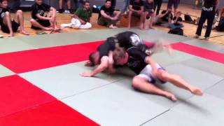 Lock and Choke  finals 90 kg Heiko Schönborn vs Andre Hap [upl. by Niatsirhc]