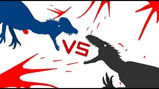 UQF  Dilophosaurus vs Utahraptor [upl. by Aetnuahs]