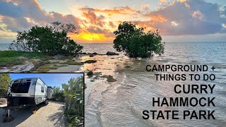 Curry Hammock State Park Campground Layout Info  Things To Do Florida Keys [upl. by Lemaj]