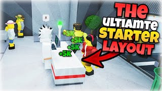 💰THE ULTIMATE STARTER LAYOUT  Retail Tycoon 2 100k Per HOUR [upl. by Ahsinev656]