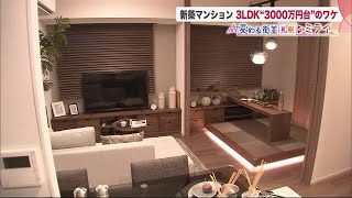 高騰「新築マンション」札幌市中央区で“3LDK3000万円台”が登場 平均5000万円超の中なぜ 221008 1700 [upl. by Girovard106]