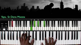 Yaya de la Sr Dena Mwana  Piano cover [upl. by Joey]