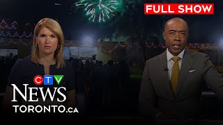 Video shows chaos during Diwali fireworks in Mississauga  CTV News Toronto at Six for Nov 13 2023 [upl. by Akirdna]