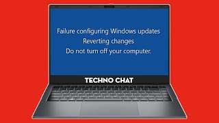 FIX Failure Configuring Windows Updates Reverting Changes Do Not Turn Off Your Computer EASY [upl. by Oznerol]