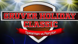 PTCI Basketball  Gruver Holiday Classic [upl. by Aizirk260]