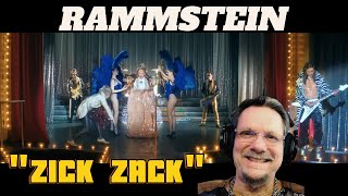 Rammstein  ZICK ZACK Official Video  First Time Reaction Too Funny Iquotm a doomed old rocker [upl. by Aran]