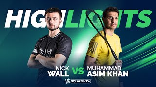 🏴󠁧󠁢󠁥󠁮󠁧󠁿 Wall v Asim Khan 🇵🇰  Charlottesville Open 2024  FINAL HIGHLIGHTS [upl. by Dewayne]