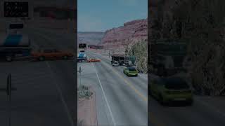 Realistic Highway Car Crashes 2 [upl. by Marie-Jeanne]