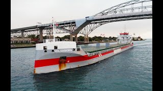 VOGALBORG  Downbound Port Huron Michigan 9282024 [upl. by Beker189]