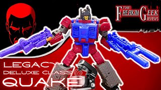 DOES THIS LOOK INFECTED Legacy Deluxe QUAKE EmGos Transformers Reviews N Stuff [upl. by Zelikow469]